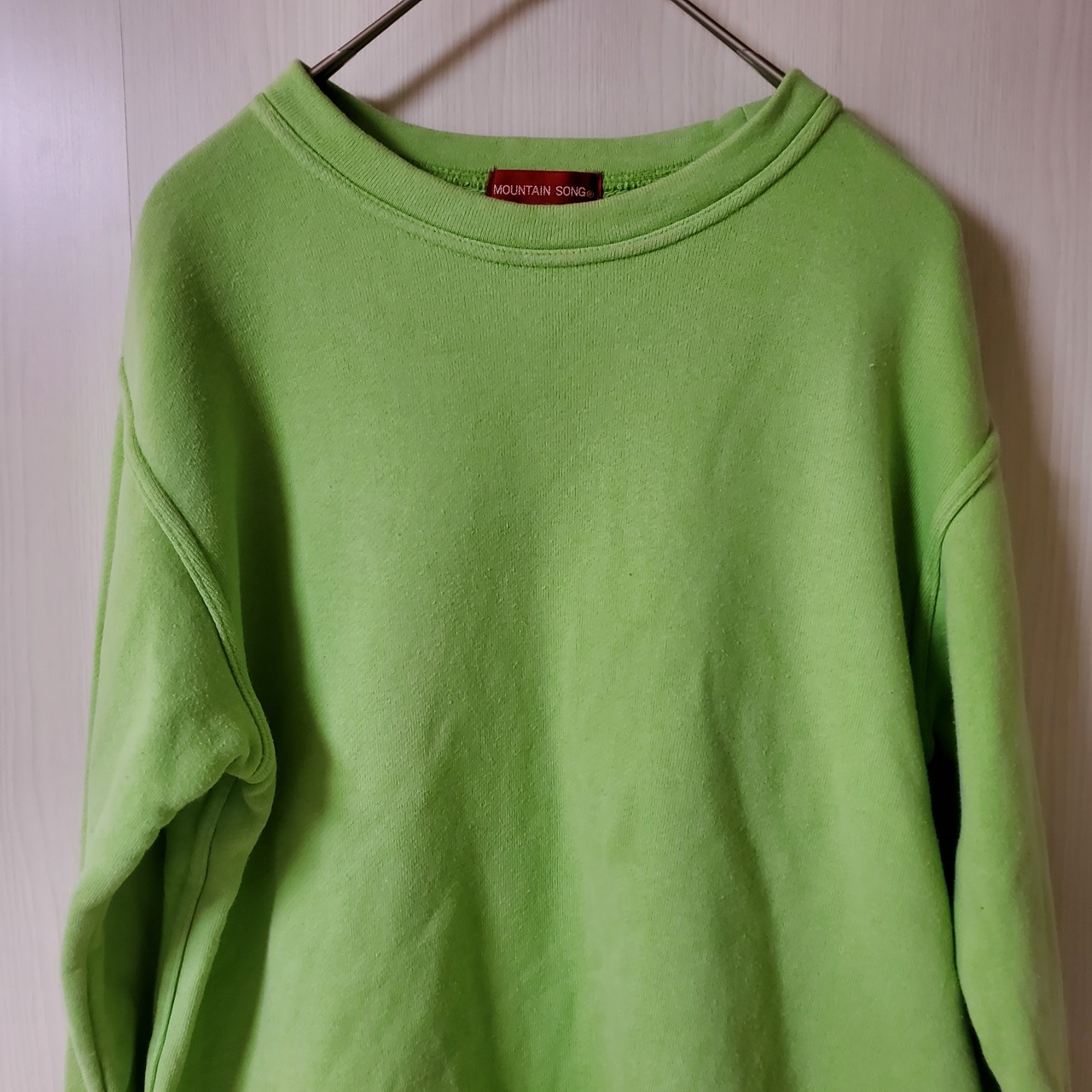 【USED】ゴルフトレーナー　黄緑　