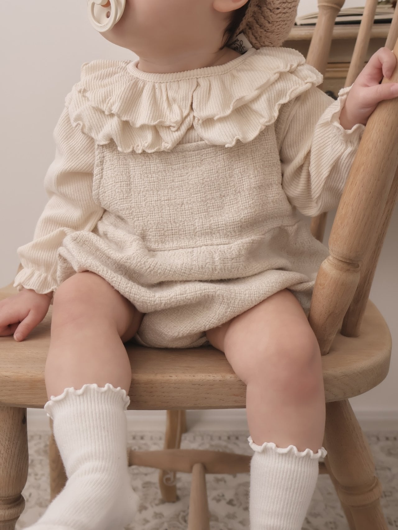 【即納/80size】ダブルフリルTシャツ mimimarket