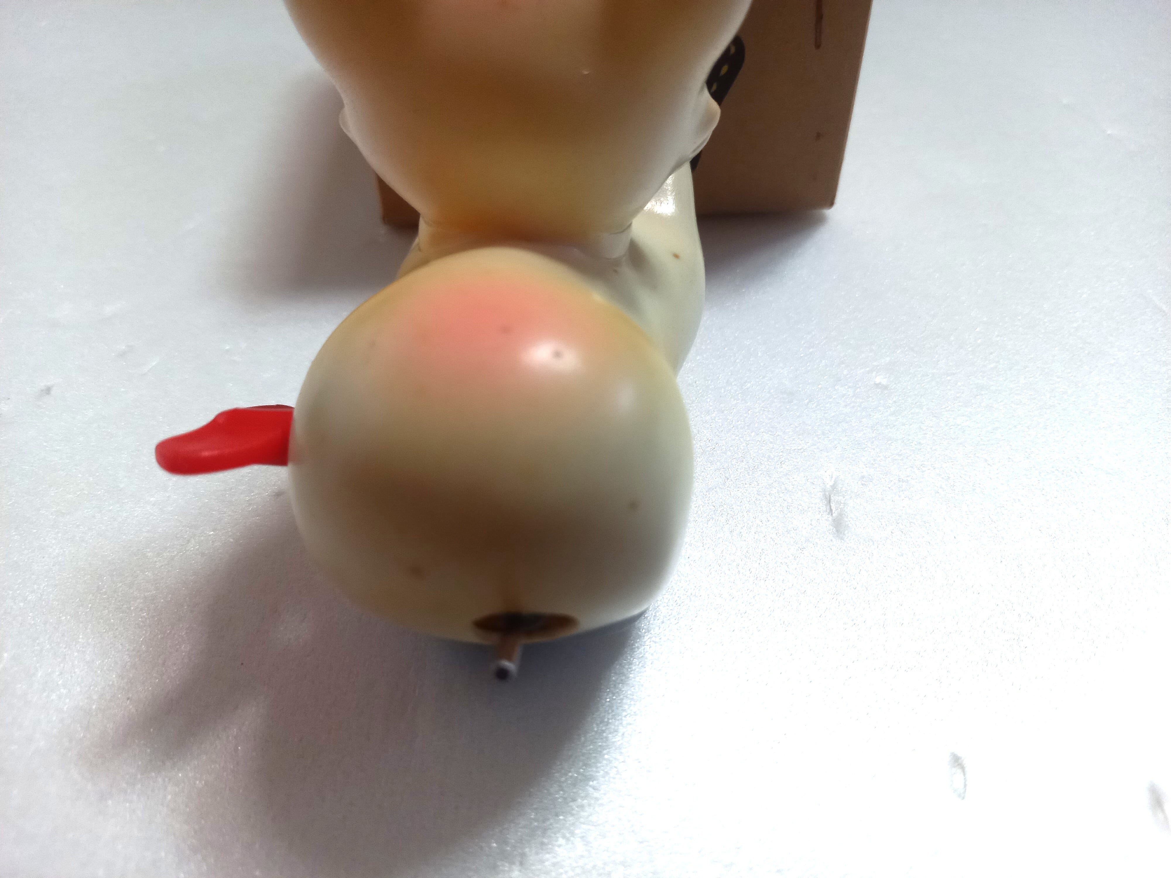 昭和 レトロ 当時物 ゼンマイ 蝶追いニャンコちゃん ブリキ おもちゃ