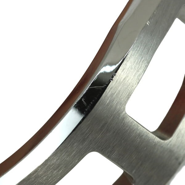 Used HERMES エルメス プレイ バングル ブレスレット T4 ステンレス