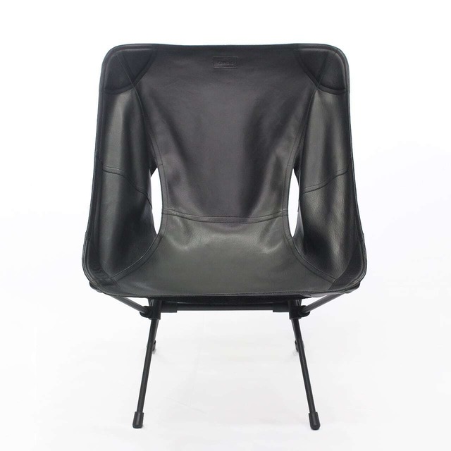 kawais leather chair seat <garbon>  Black