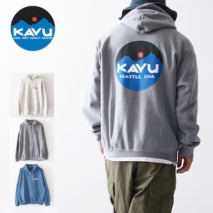 KAVU [カブー] Circle Logo Parka [19821931] サークルロゴパーカ・スエット・パーカ・フード付きパーカ・ロゴパーカ・MEN'S [2023AW]