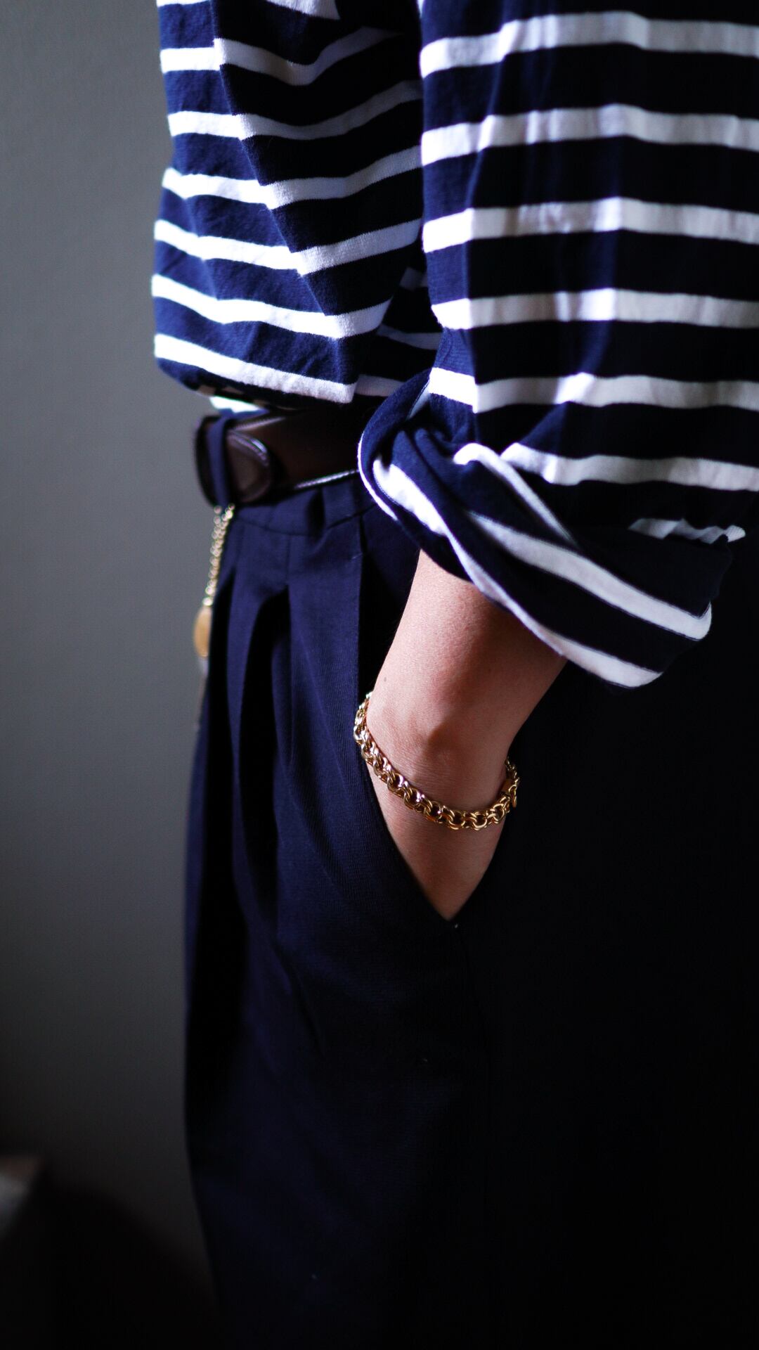 VINTAGE】TIFFANY&Co. ティファニー イエロー ゴールド ダブルチェーン