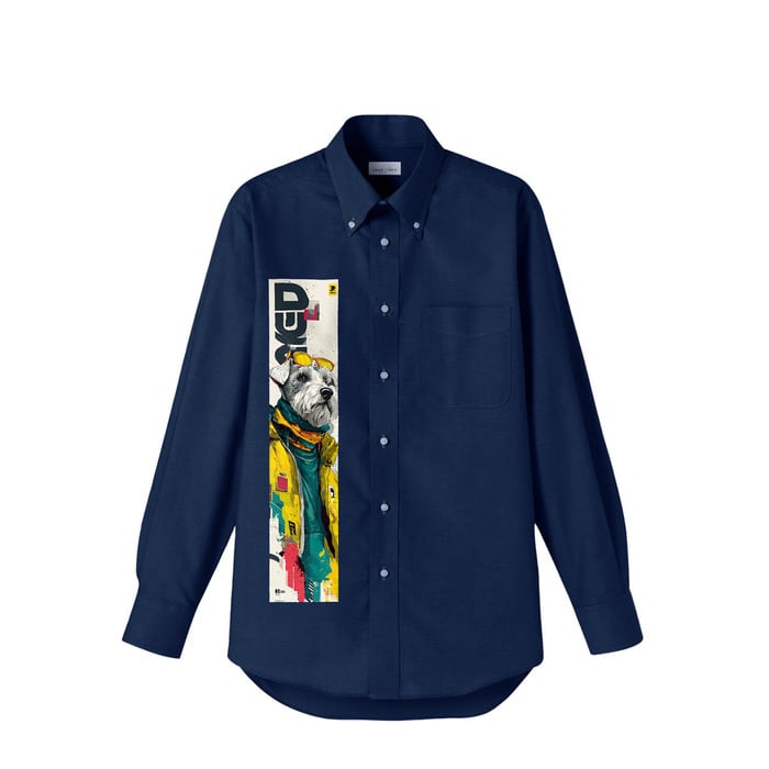 40年代 Adolphe Lafont Vポケ ブルーモールスキン ユーロワーク