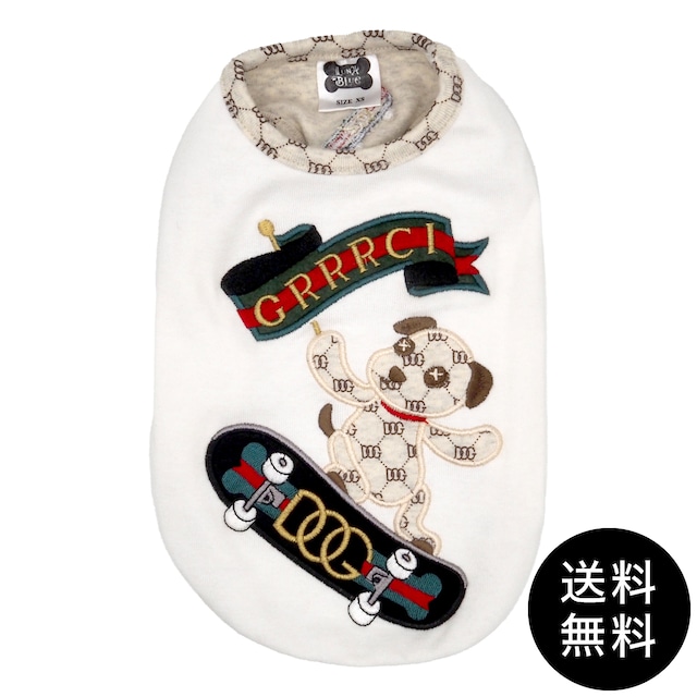 LunaBlue（ルナブルー）GRRRCI DOG SKATEBOARD TANK XLサイズ ゆうパケット対応