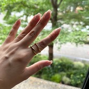 279R　ステンレス二連リング