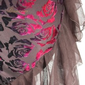 社交ダンス 衣装 ラテン ドレス ワンピース レッスンウェア パーティドレス レディース ピンク系 ブラウン系 ICHIOKU イチオク 袖なし 花柄レース ストレッチ レディースドレス おしゃれ ダンス衣装 フォーマル舞台 講師用衣装 パーティー用 着心地抜群 体型カバー 着回し可 上品スタイル ロマンティック きれいめコーデ ワンピースタイプ