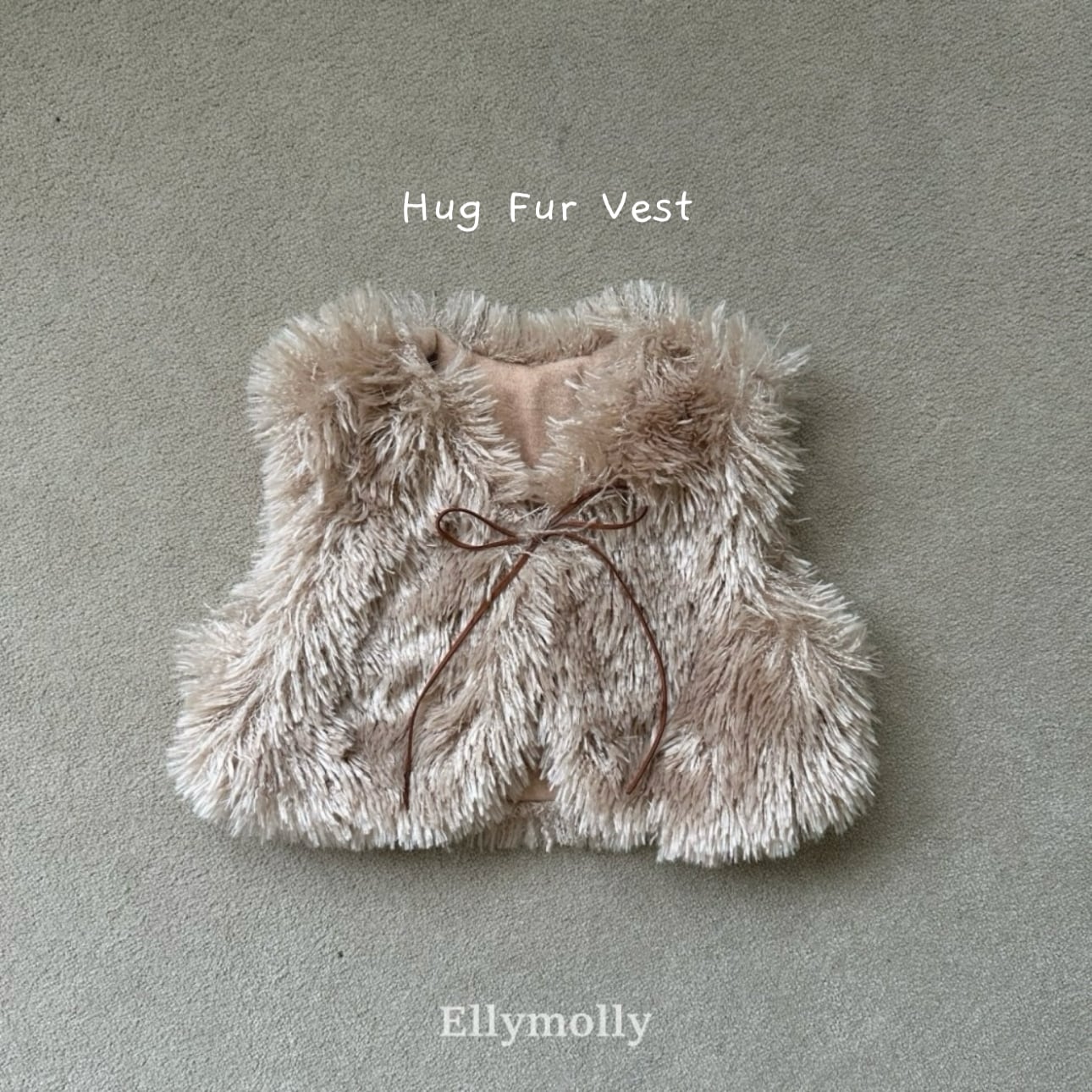 【即納】Hug Fur Vest