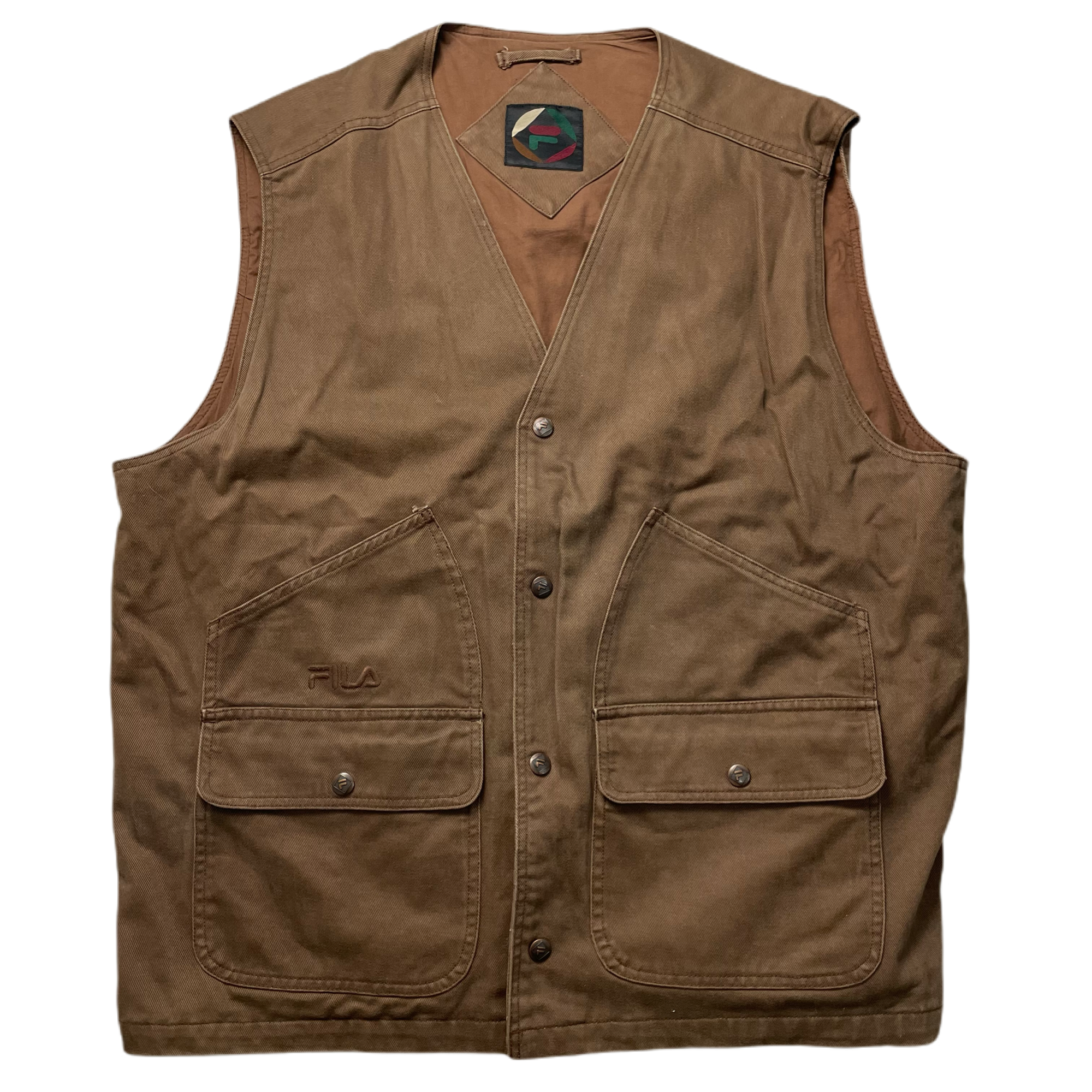 90's FILA DESIGN VEST