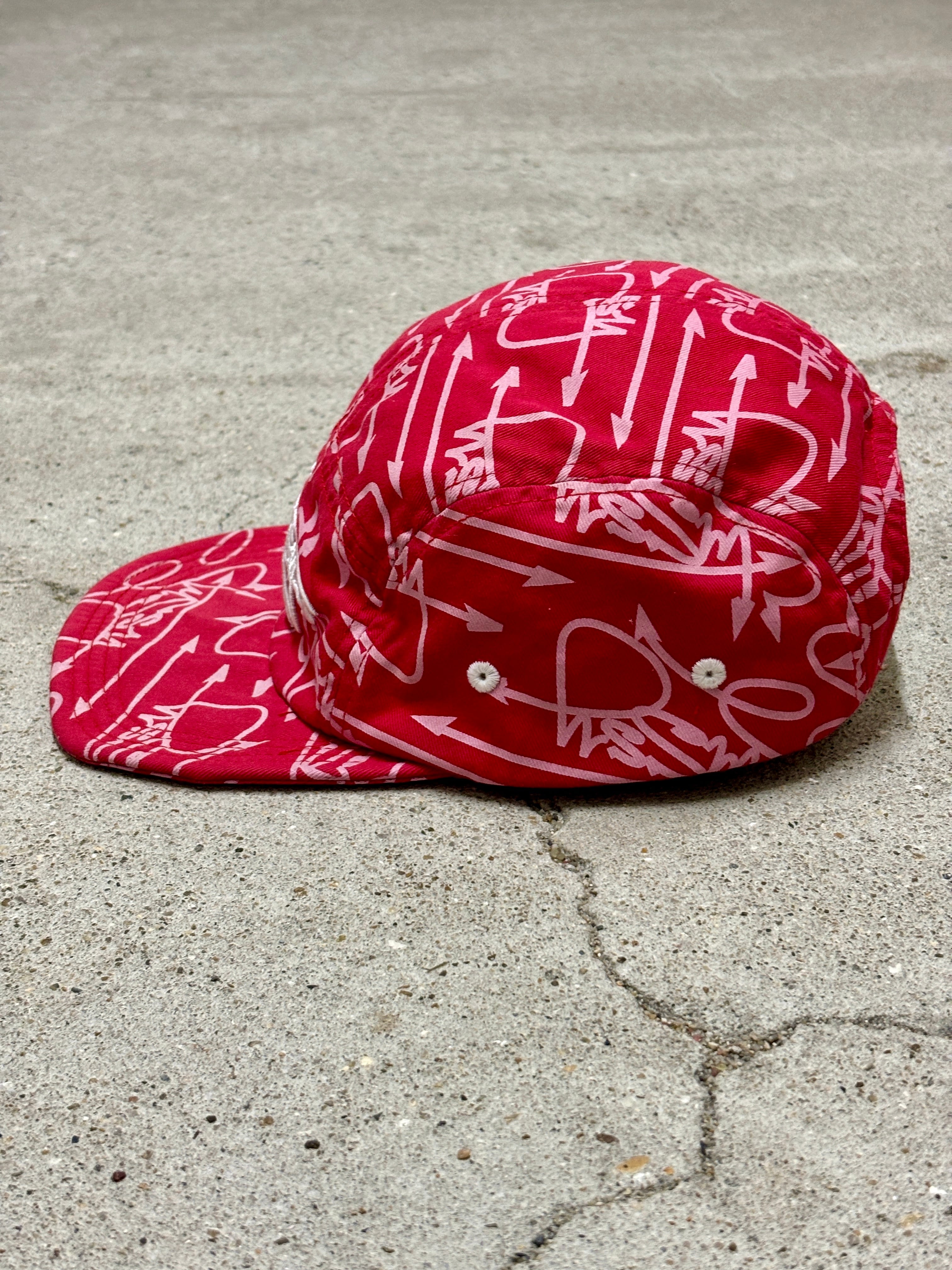 00s STUSSY × FUTURA/Camp Cap/Free/キャンプキャップ/ジェット