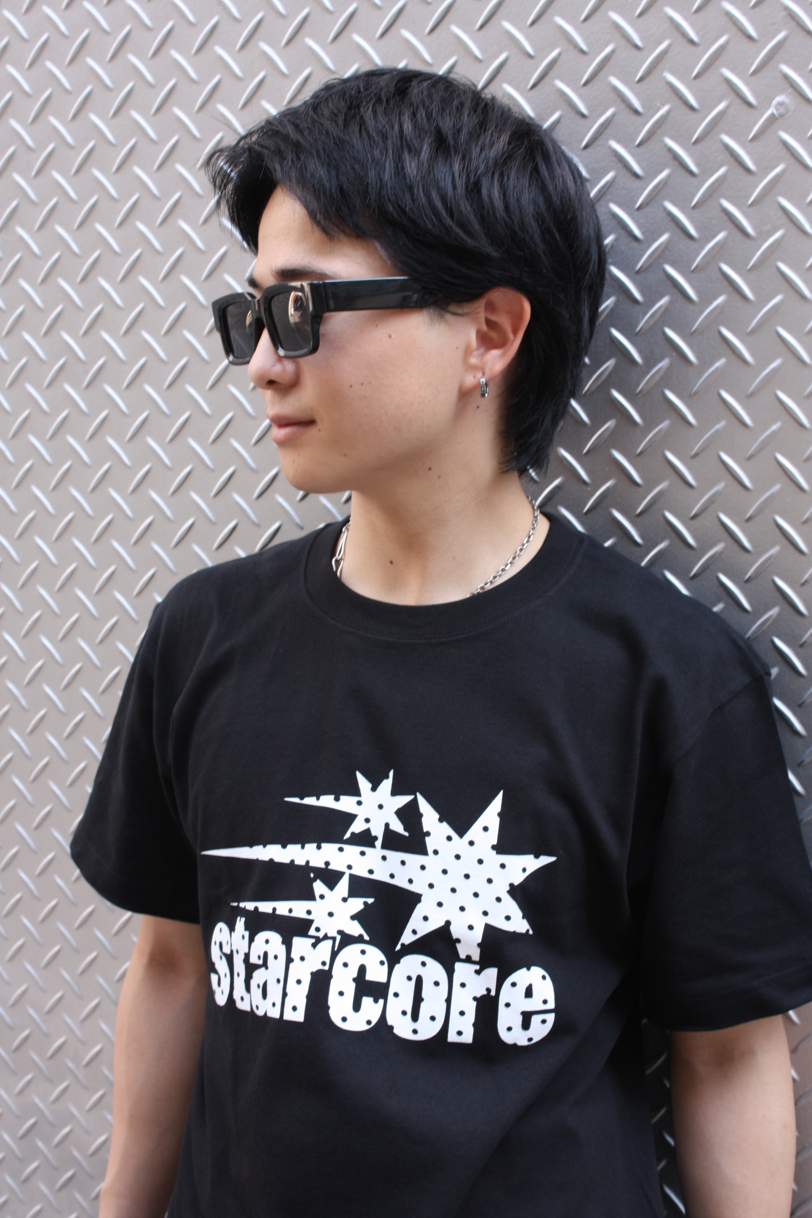 starcore tシャツ 完売品 STARCORE Dot Logo Tee / BLACK⚫️ | STARCORE