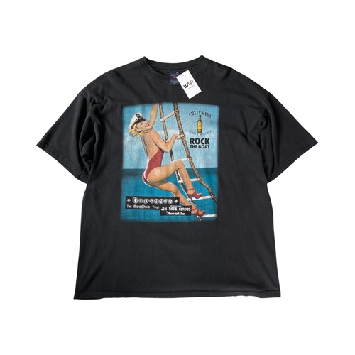 2000s Cutty Sark Scotch Whiskey Presents "ROCK THE BOAT" T-shirt