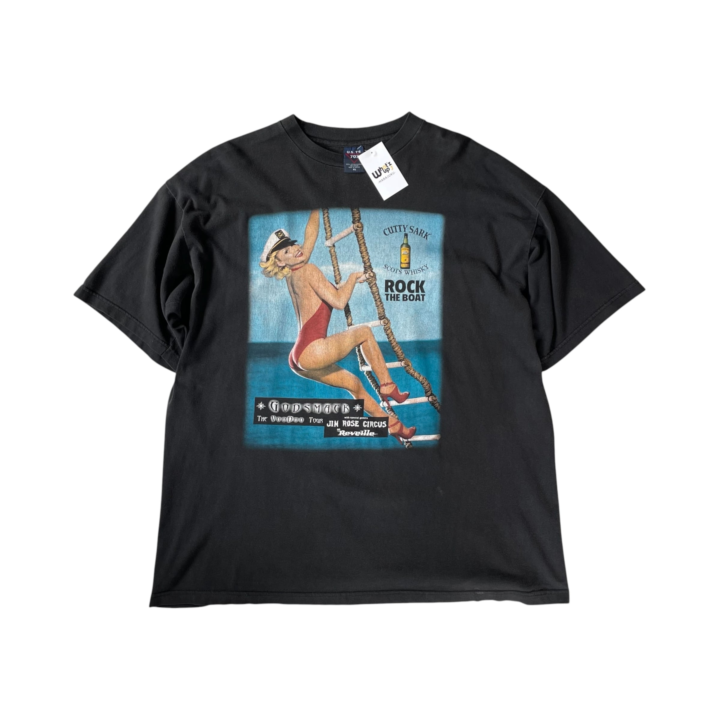 2000s Cutty Sark Scotch Whiskey Presents "ROCK THE BOAT" T-shirt