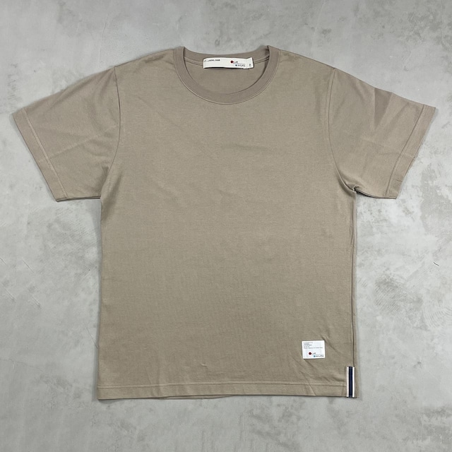 CUTOFF T-SHIRT / BEIGE