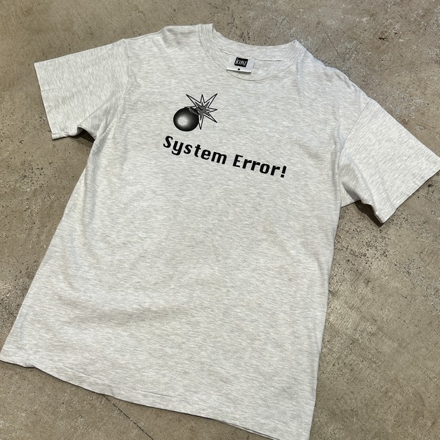 Ⓝ 1990'S OLD ICONZ SYSTEM ERROR! S/S TEE