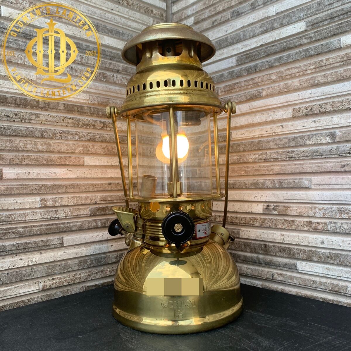 ほぼ新品】GENIOL 250 CP brass model ゲニオール HK250 真鍮 モデル