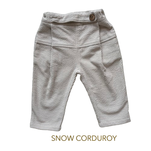 HELLOLUPO　PIETRO TROUSERS - Snow Corduroy