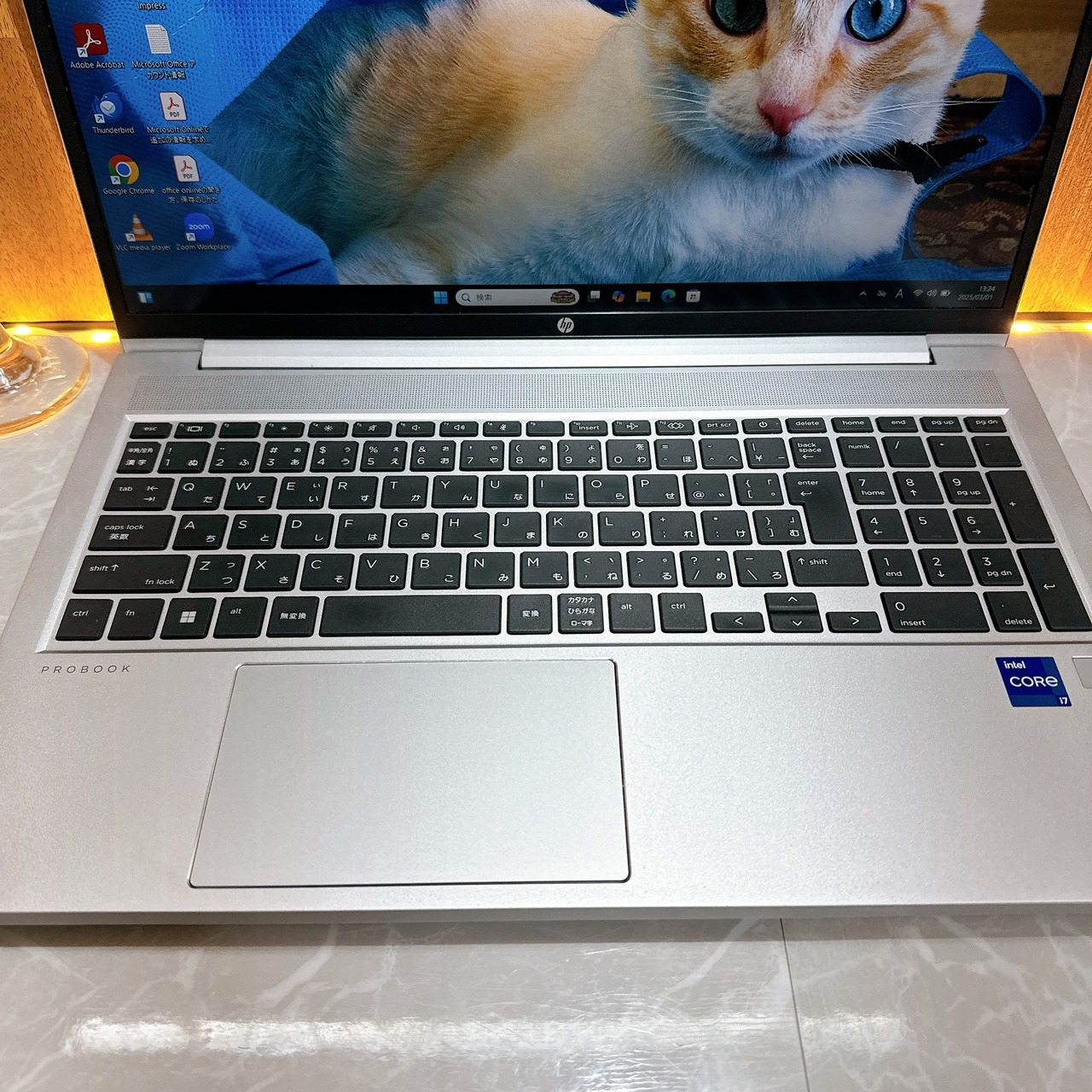 美品2022年式‼️HP ProBook 450 G9/SSD256GB/最高峰i7第12世代/15.6型/大型ノートパソコン
