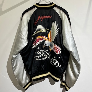 50s Souvenir Jacket Black × Silver 50年代 スーベニア ジャケット 黒×シルバー サテン地