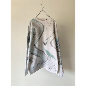 90's marble design sweat