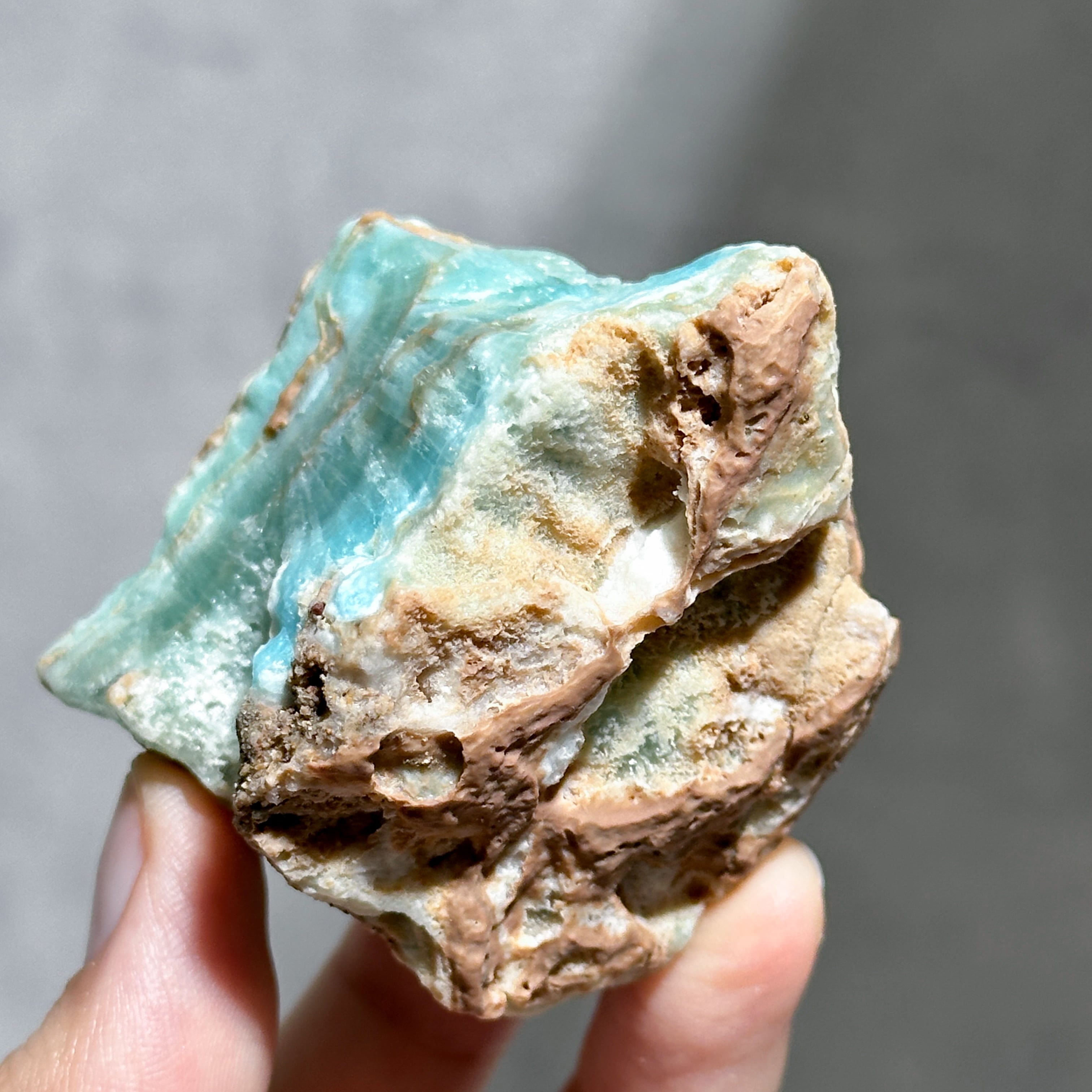 ブルーアラゴナイト 原石83◇ Blue Aragonite ◇天然石・鉱物