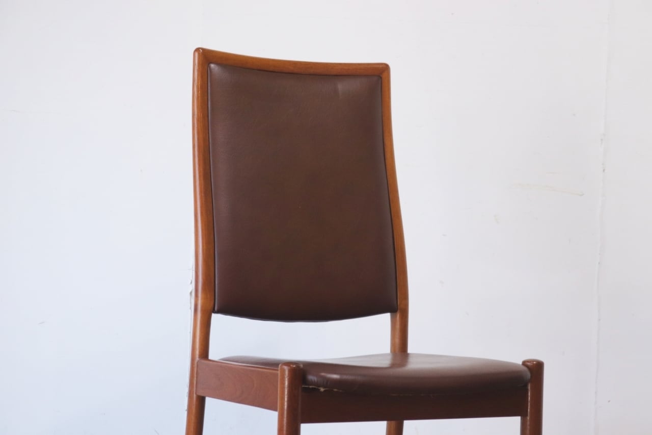 ヴィンテージ 山口木材工芸 チーク材 ダイニングチェア 椅子 低座