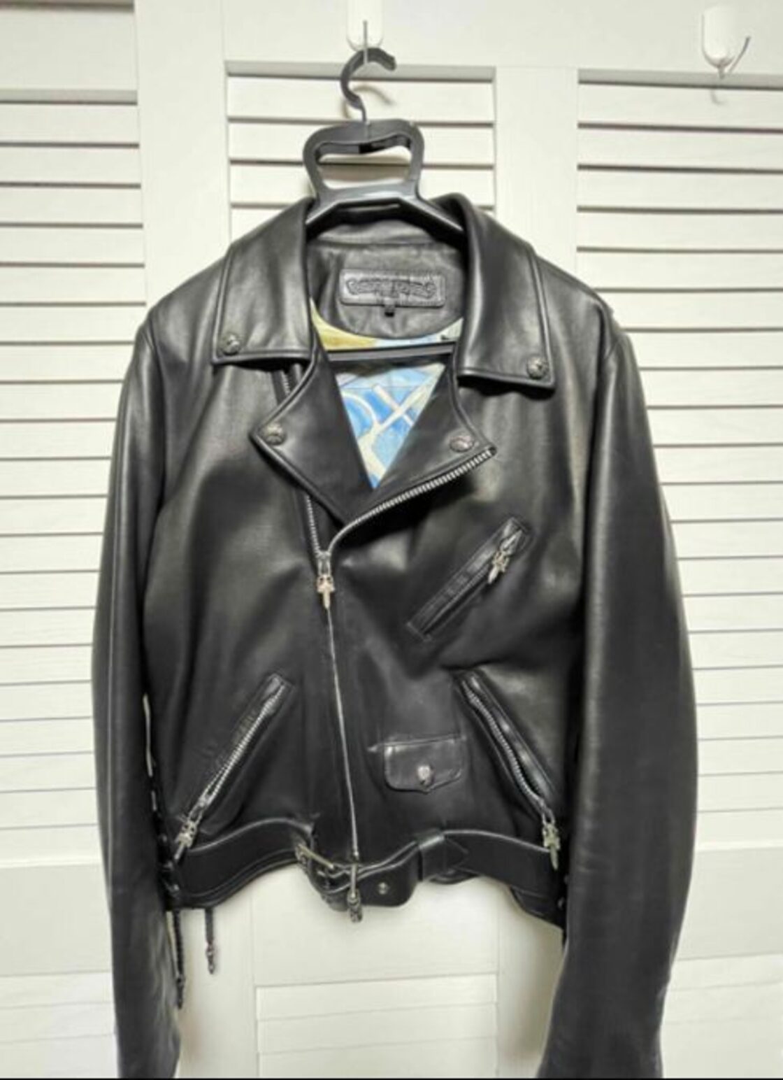 CHROME HEARTS クロムハーツ エルメス JJ DEAN ディーン ライダース 