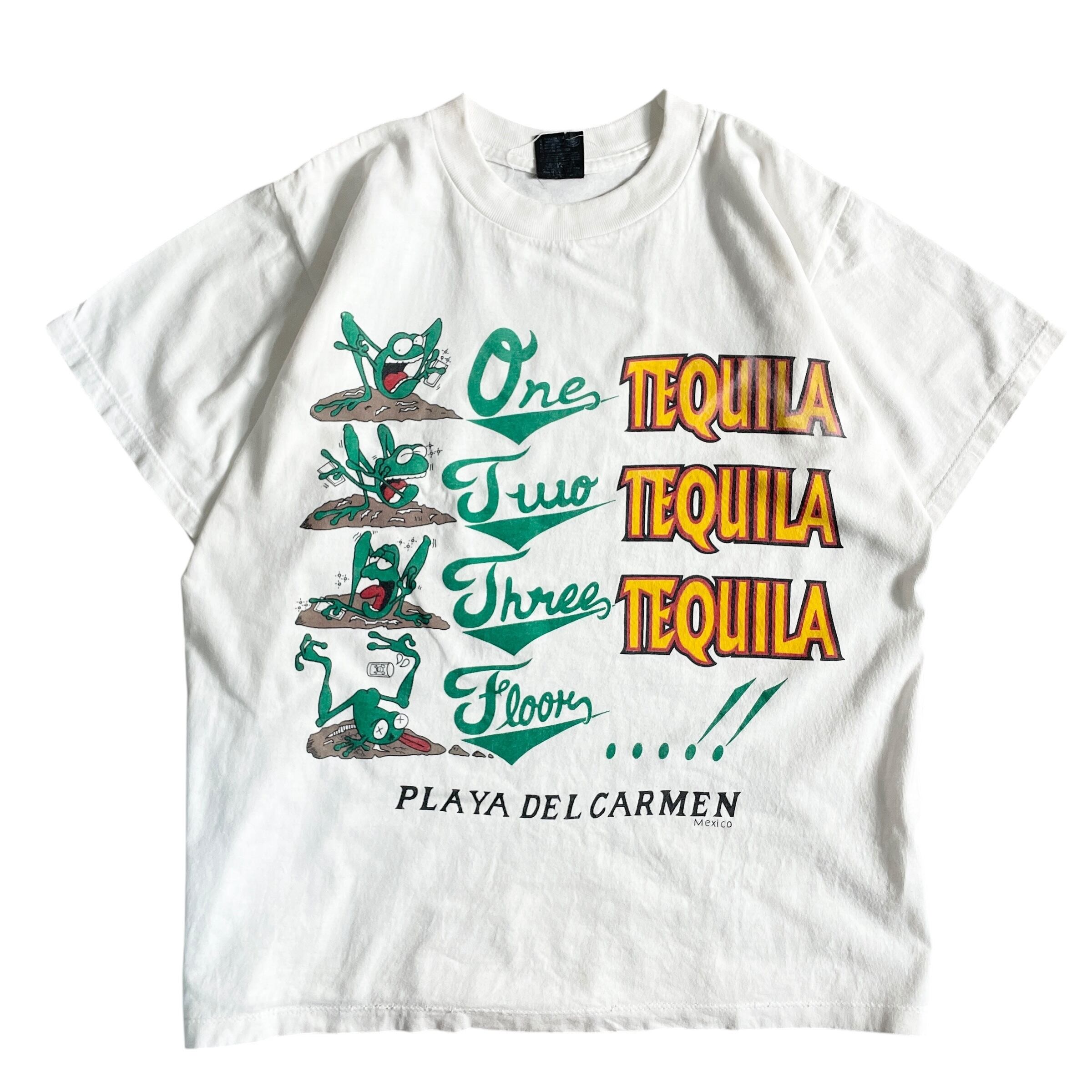 90s テキーラ お酒 ジョーク vintage T-shirt