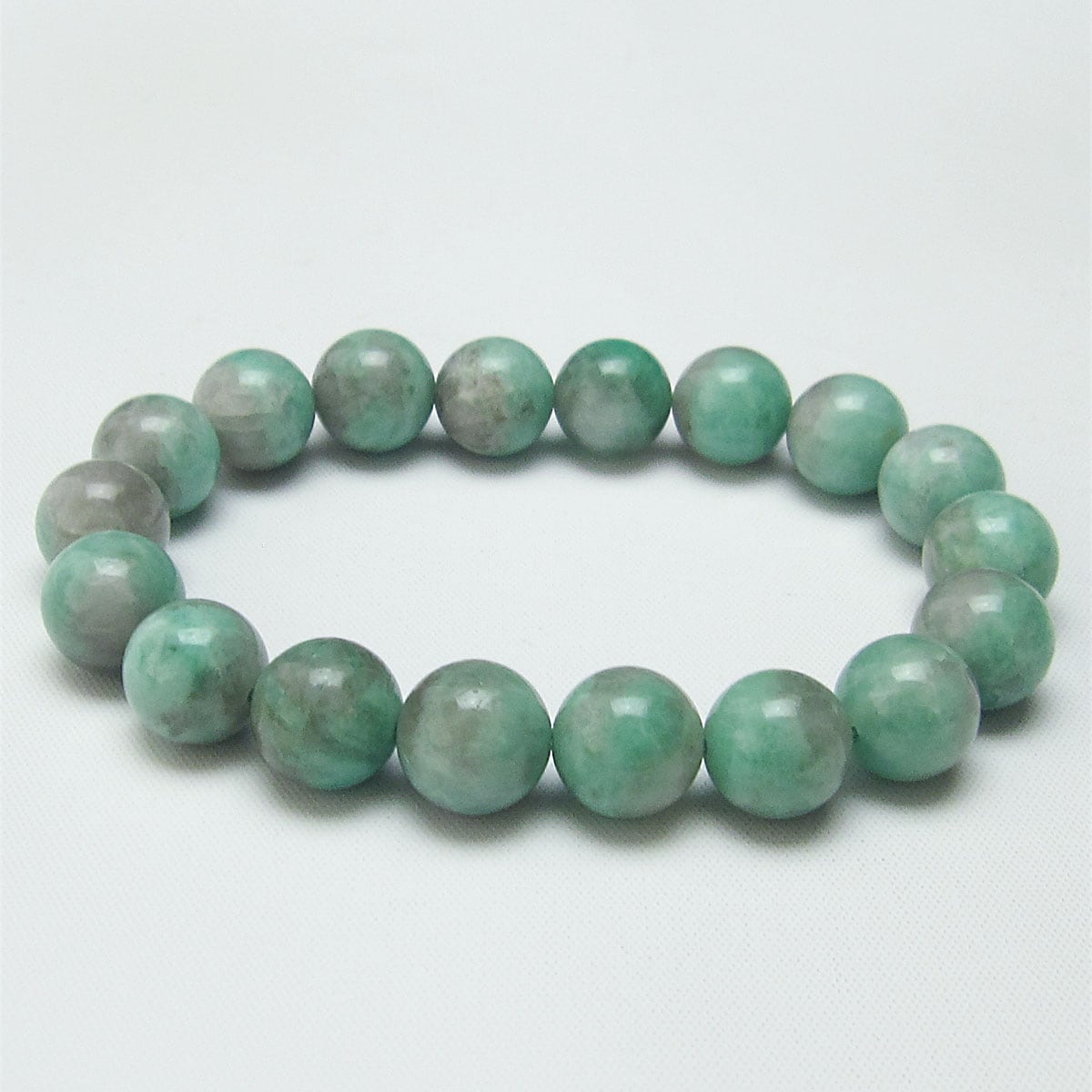 エメラルド ブレスレット 12mm 111-22735