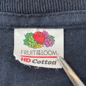 【FRUIT OF THE LOOM】ビッグサイズ Tシャツ ビッグプリント メンズXL以上 US古着 アメリカ古着