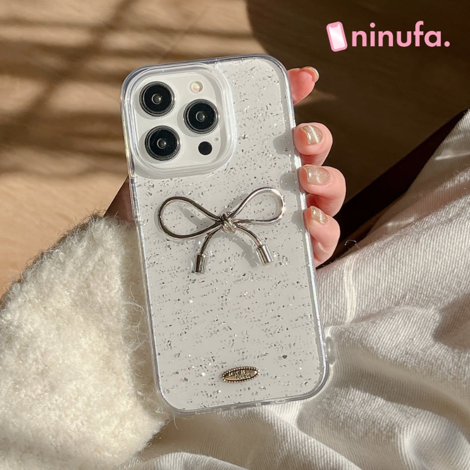 Darich DDリボンiPhoneケース シルバー ダーリッチ Darich