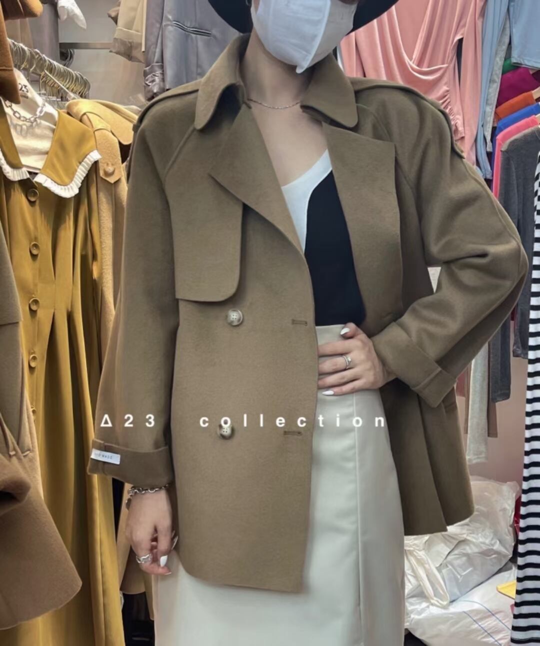 ショートトレンチコート　AJ33172-J02