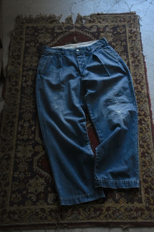 OUTIL / PANTALON MAGLIOC (FADED BLUE REPAIR)
