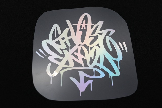 Graffiti "circle drip” (ホロ)