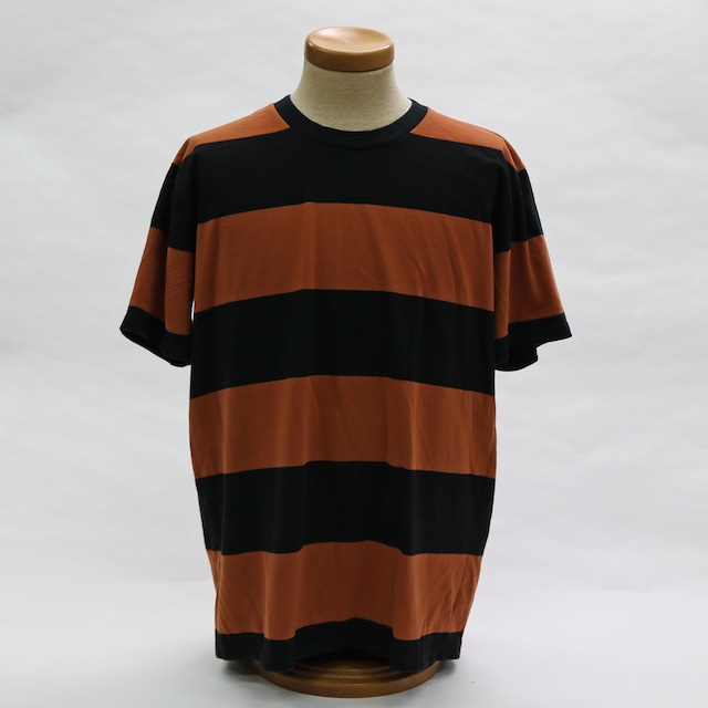 Classic Striped Tee (Brick x Black)