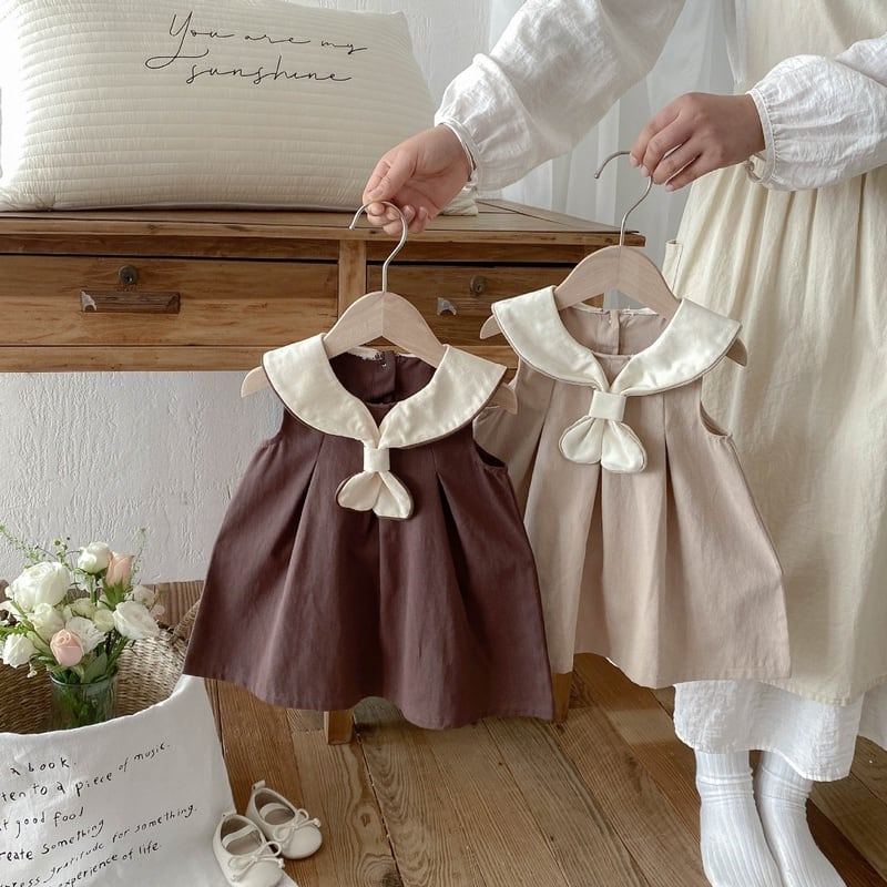 BABY&KID】レトロノースリーブワンピース | Betty