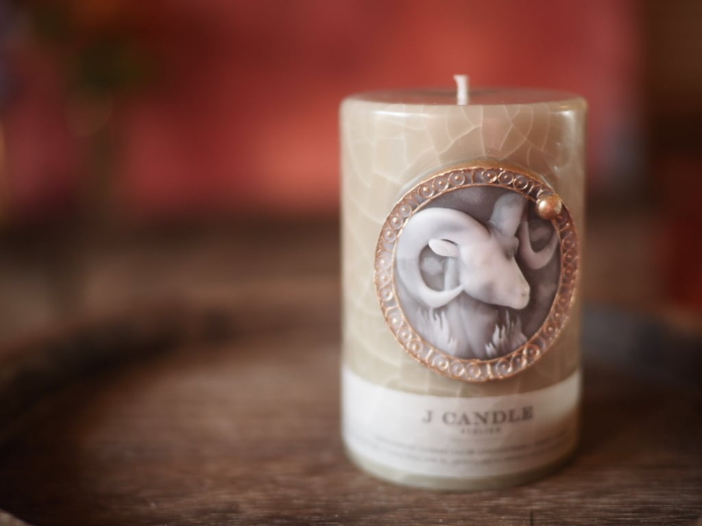 CHANELノベルティ スター キャンドル インテリア蝋燭 オブジェ /コットン CHANEL シャネル ノベルティ 非売品 スター キャンドル