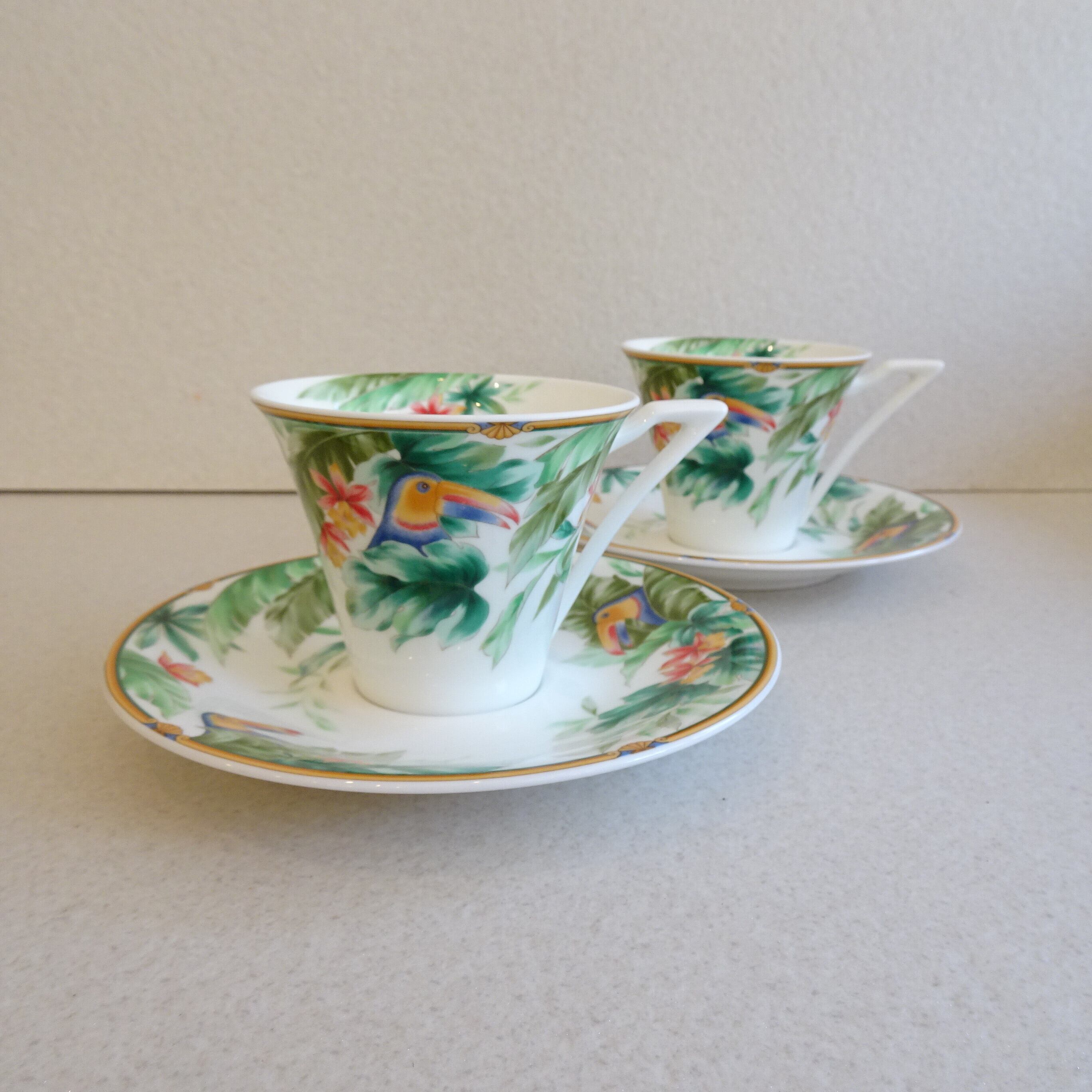 Meissen マイセン ブルーオニオン カップ＆ソーサー 3点セット