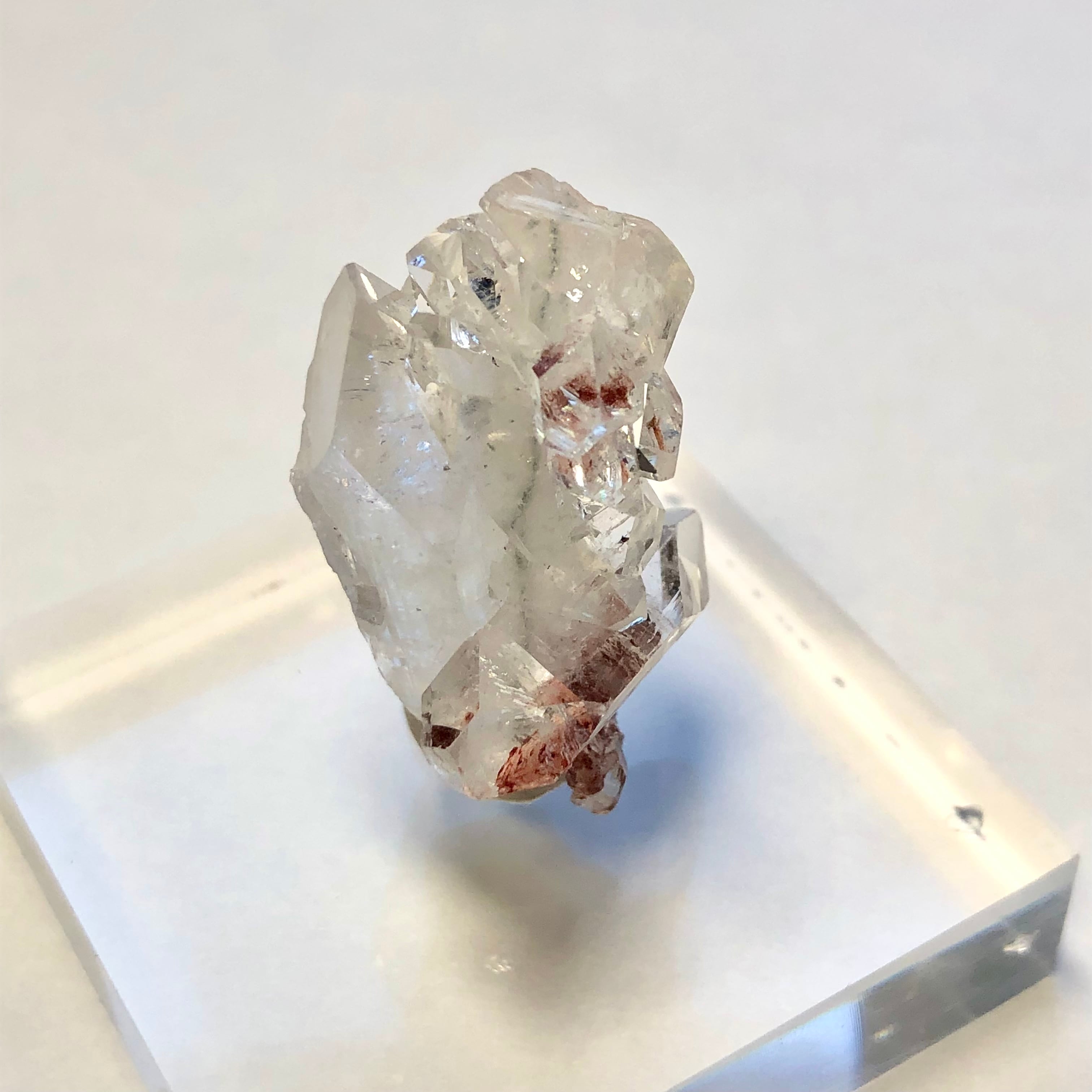 アポフィライト　ヒューランダイト　インド産　原石　天然石　鉱物 アポフィライト × ヒューランダイト 【一点物】 原石 鉱物 天然石