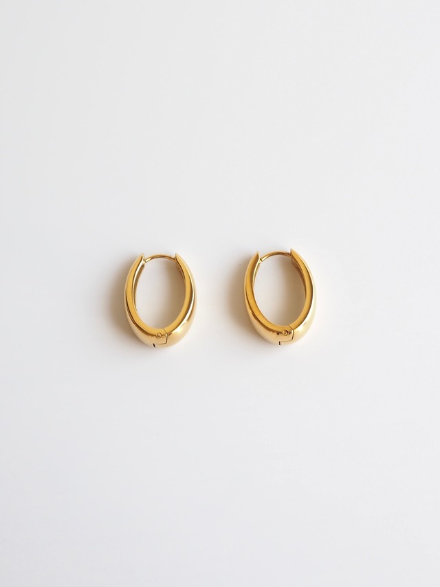 luna oval pierce【金属アレルギー対応】