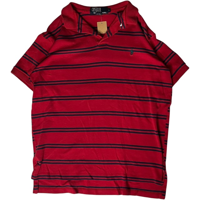 【90's】POLO by RALPH LAUREN   半袖ポロシャツ　L   刺繍　Vintage