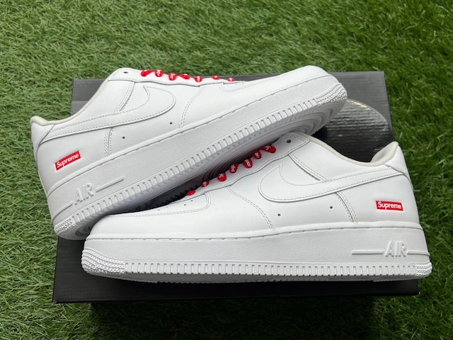 Supreme × NIKE AIR FORCE 1 LOW WHITE CU9225-100 27cm 60358