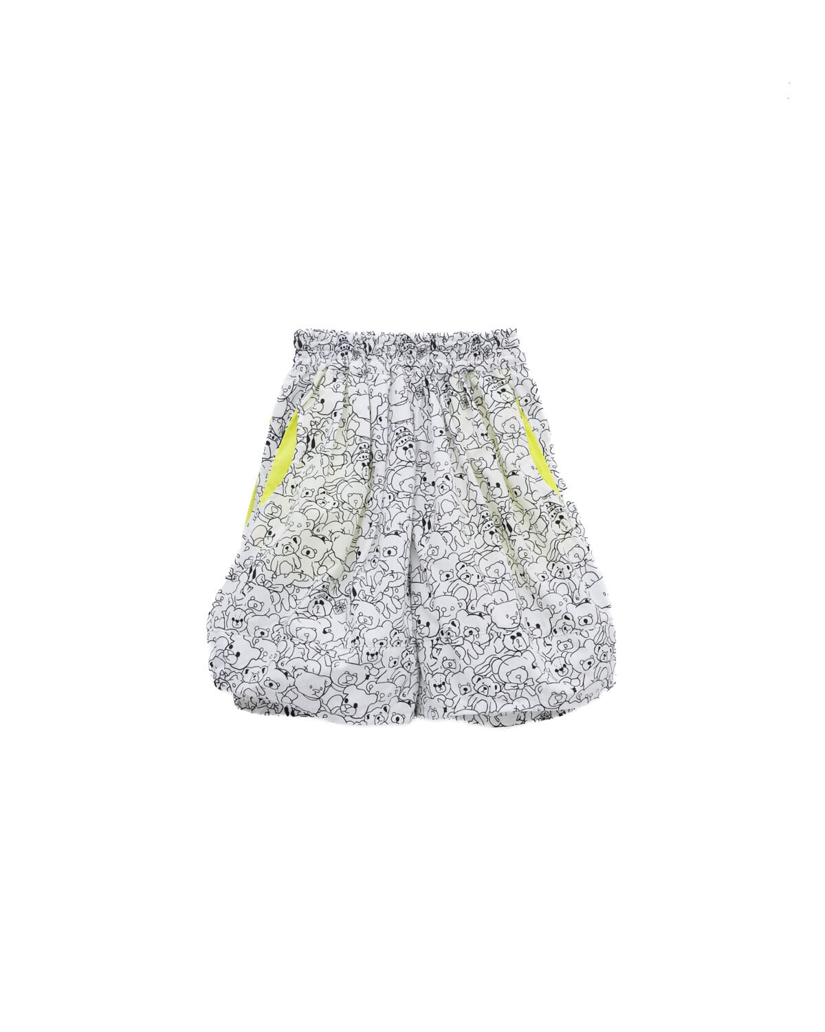 SALE★【solmu select】unica / many bearショートパンツ(ホワイト)