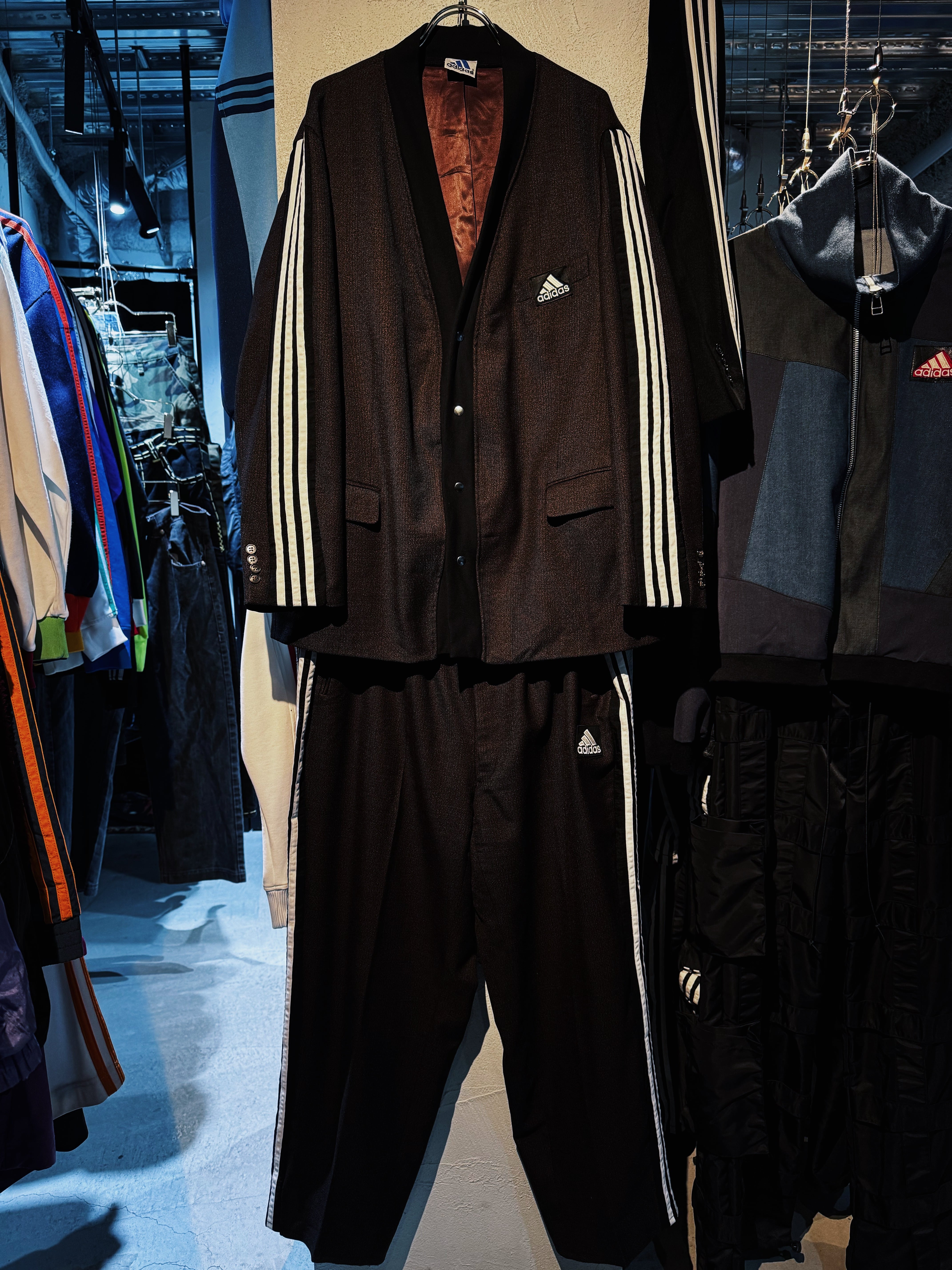 special "original re:meke" vintage "adidas" × vintage set up three stripe tailored edition