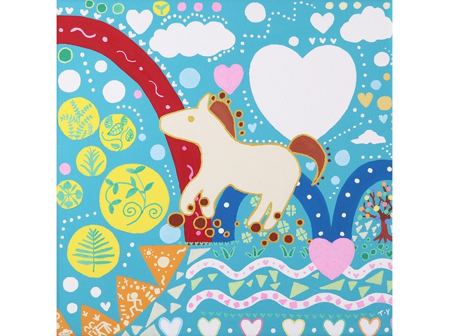 幸せを運ぶお馬さん