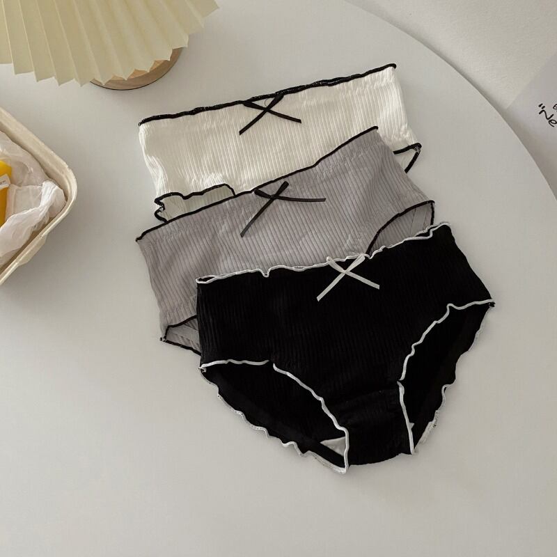 カラーレースサマー リボン コットン 夏物 萌量不足77309908646