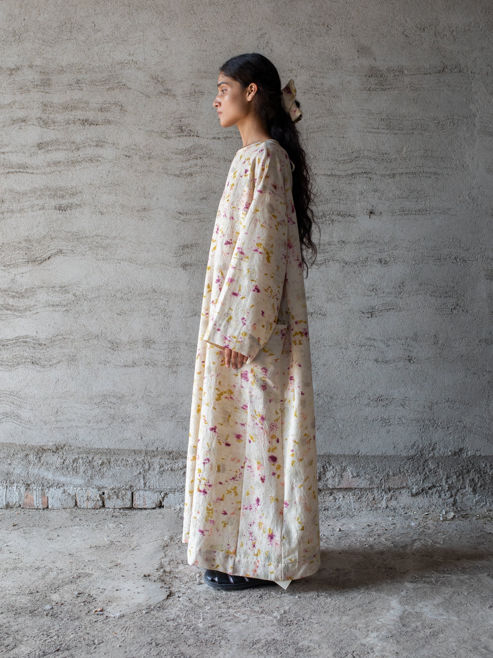PRIYA ECO PRINT DRESS | TADO
