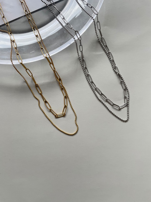 double chain necklace