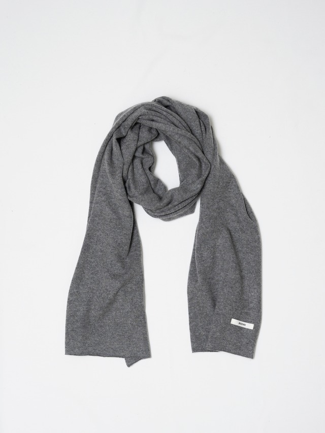 BODHI　CASHMERE SOFT SMOOTH STOLE　GRAY　BD17022