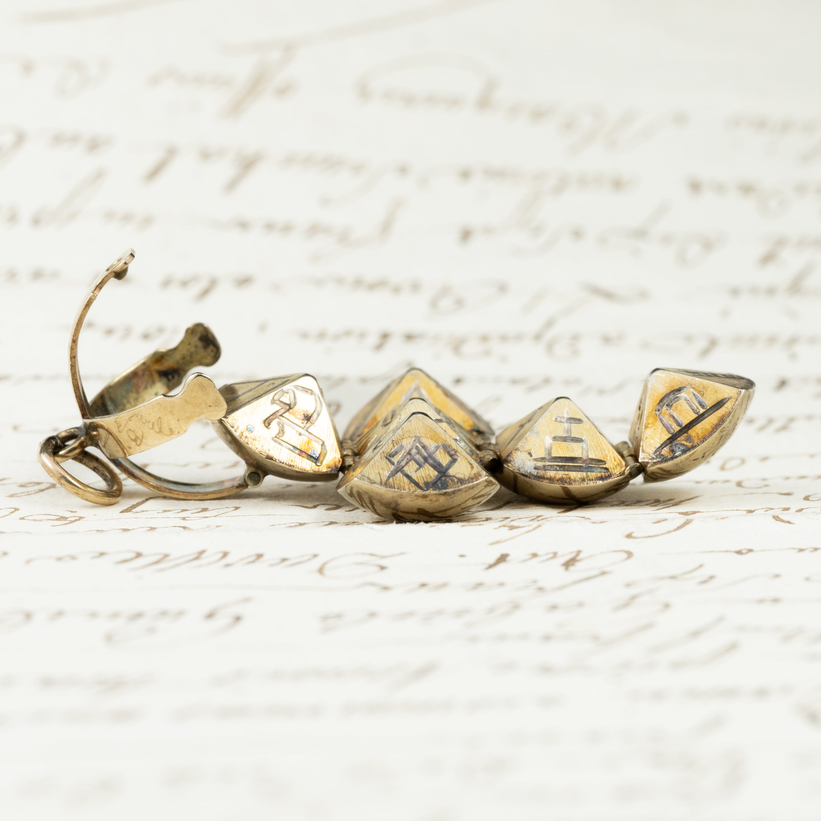 希少】イギリス アンティーク フリーメイソン シンボル マソニック